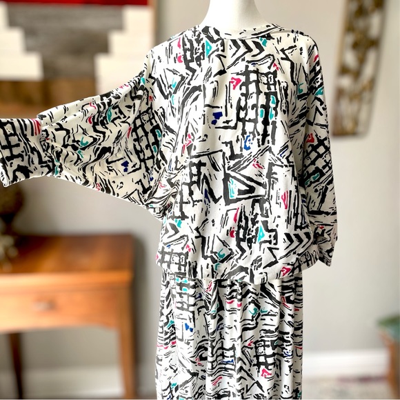 Sloppy Joes 90s Comfy Geometric Skirt Set - Picture 7 of 11